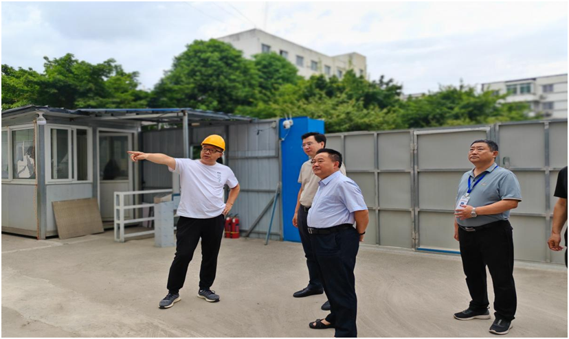 公管部领导调研指导春瑞社区 养老服务综合体建设情况(图1)