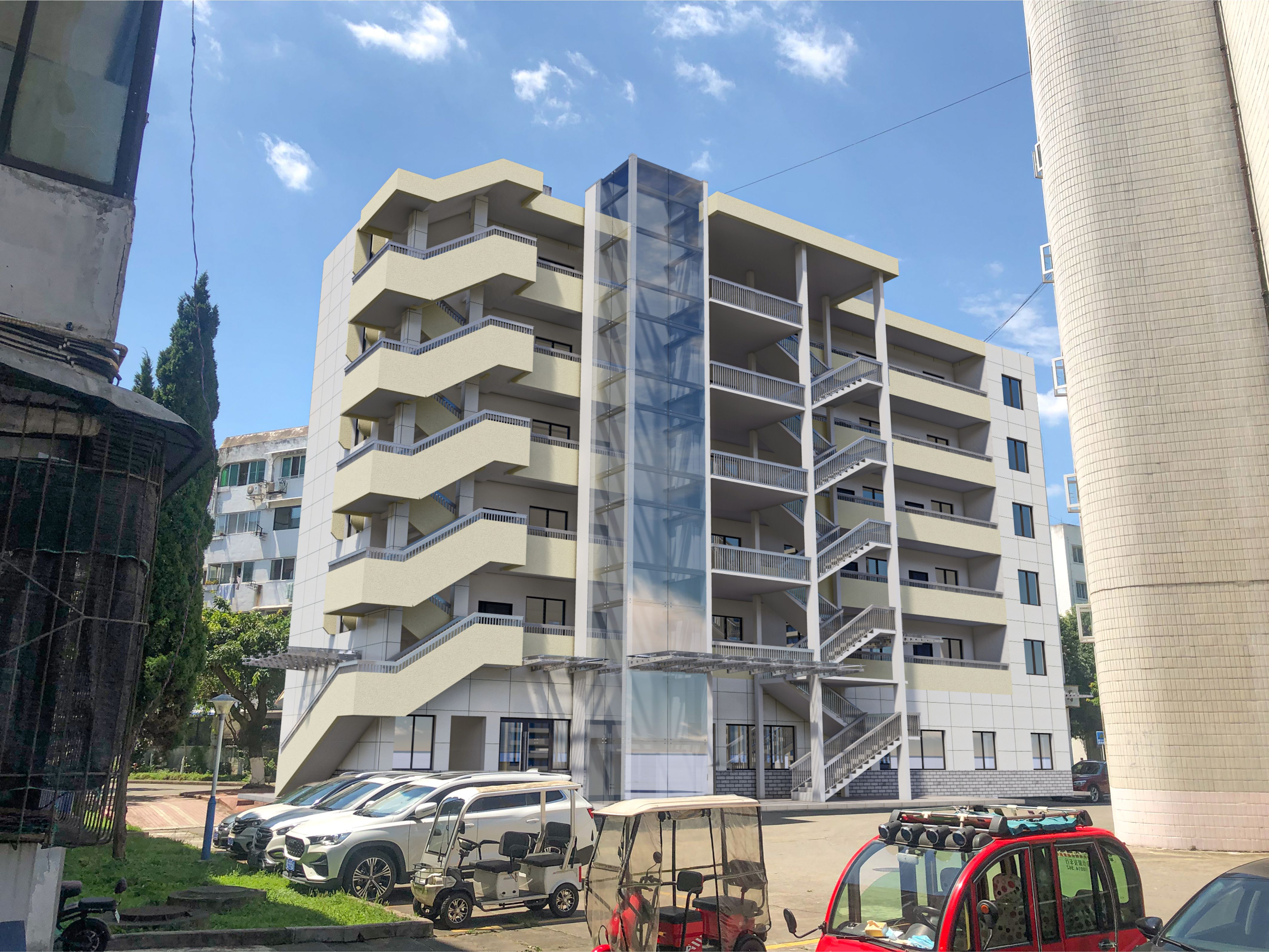 公管部领导调研指导春瑞社区养老服务综合体建设情况(图2) 公管部领导调研指导春瑞社区养老服务综合体建设情况(图2)