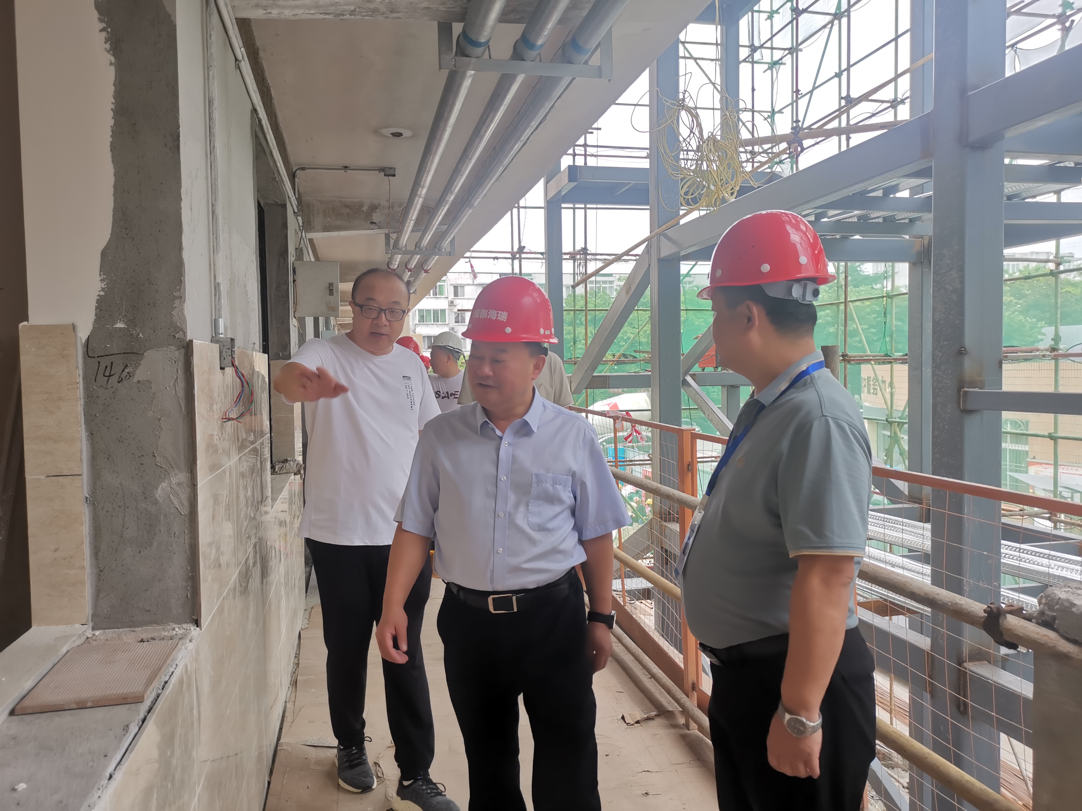 公管部领导调研指导春瑞社区养老服务综合体建设情况(图3)