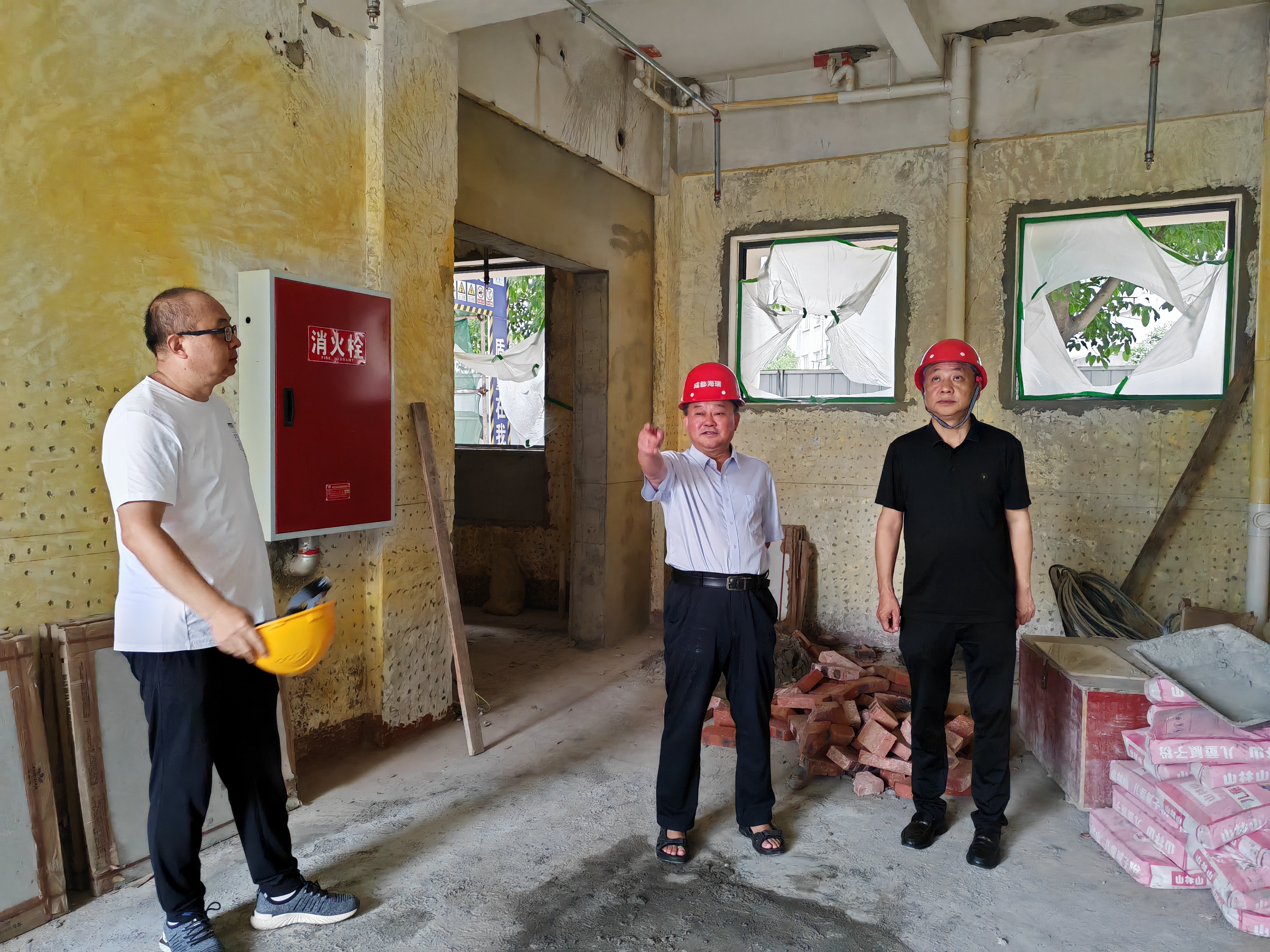 公管部领导调研指导春瑞社区养老服务综合体建设情况(图4) 公管部领导调研指导春瑞社区养老服务综合体建设情况(图4)