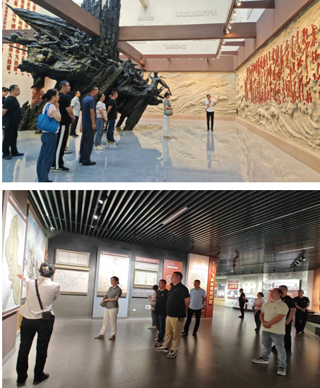 经管中心党支部开展“追寻长征印记 传承革命精神”主题党日活动(图2) 经管中心党支部开展“追寻长征印记 传承革命精神”主题党日活动(图2)