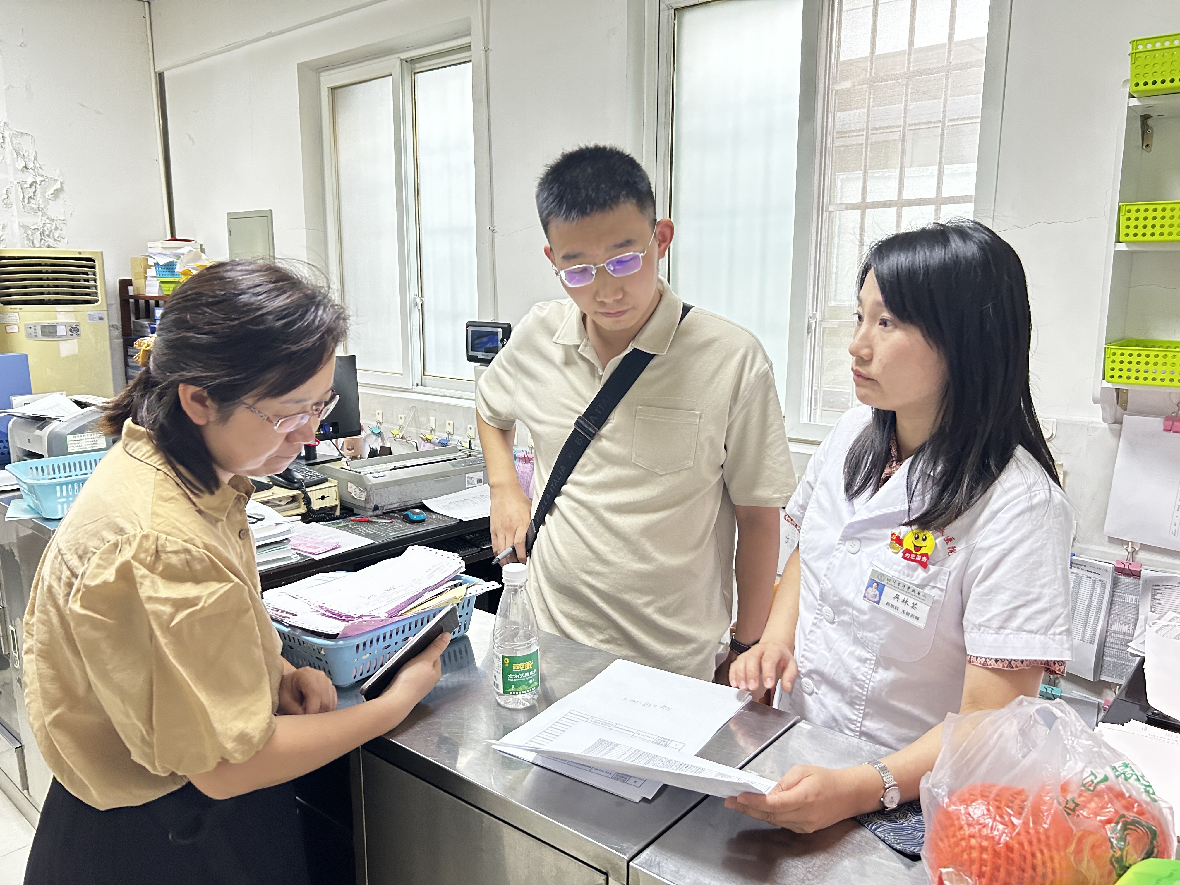 深化基金监管 护航基金安全 -科学城医保局开展院内定点医疗机构专项检查(图2)