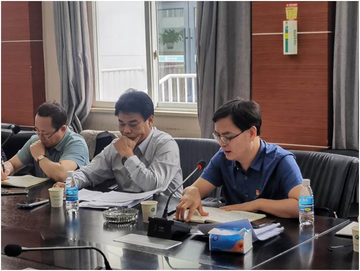 院政治部、公管部党委赴我院两家医院旁听督导 党委中心组理论学习(图4)