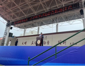 运动的青春最美丽——科学城一中第29届运动会启幕(图2)