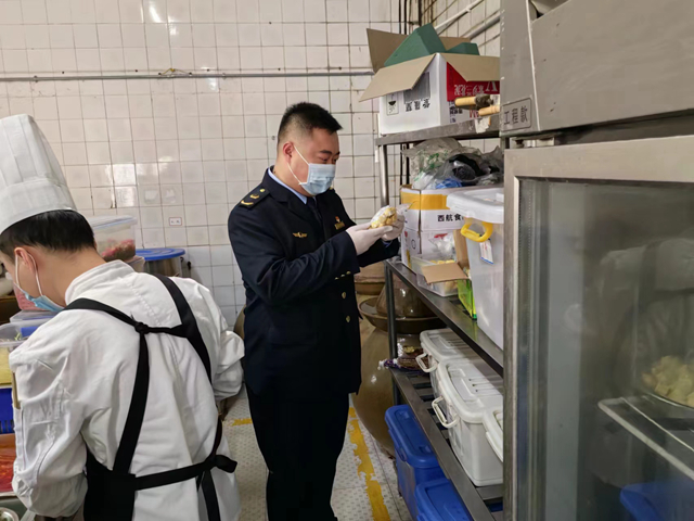 科学城市场监管局做好院庆期间食品安全保障工作(图3)