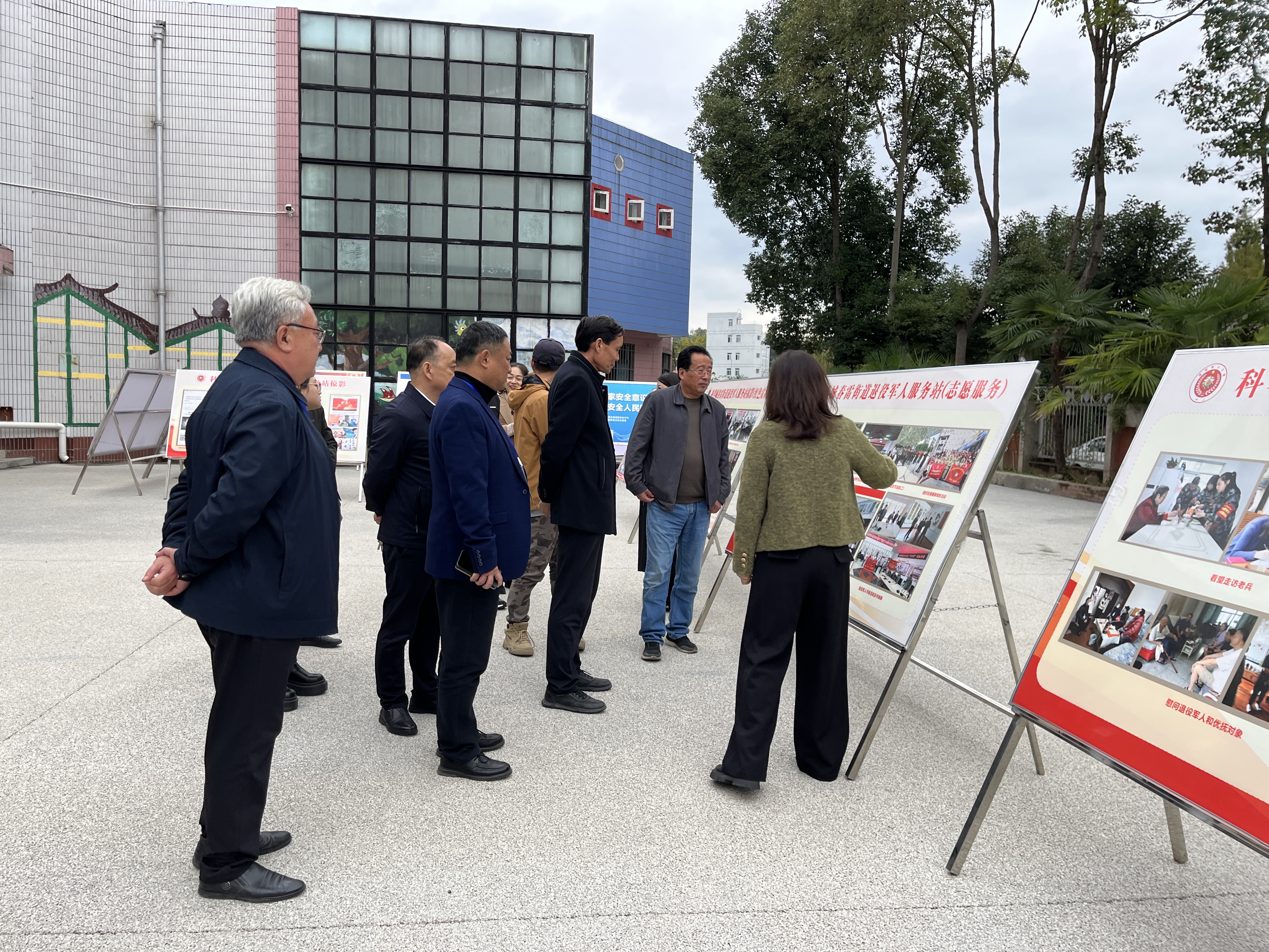 退役军人事务部宣传中心来科学城开展“高质量发展调研行”采访调研(图1)