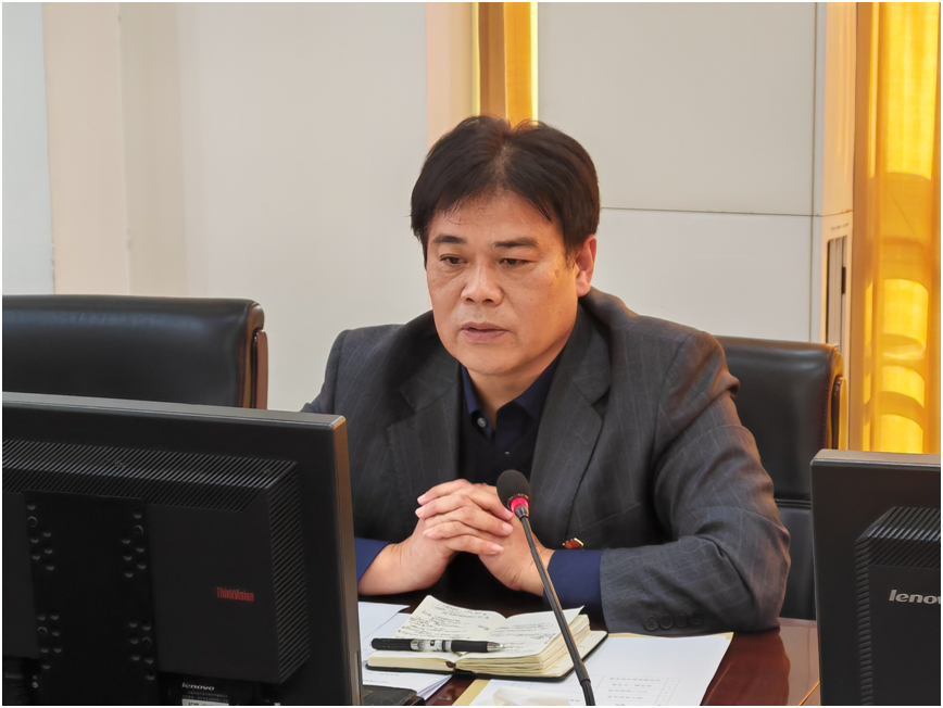 公管部党委召开2023年度所属单位党委书记述党建暨党政主要领导述责述廉会(图3)