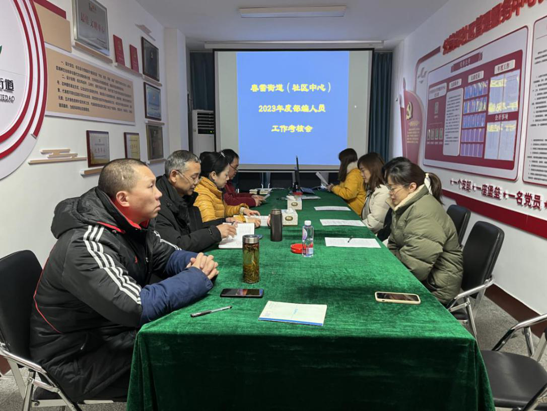 春雷街道开展职工年终述职考评工作(图2) 春雷街道开展职工年终述职考评工作(图2)