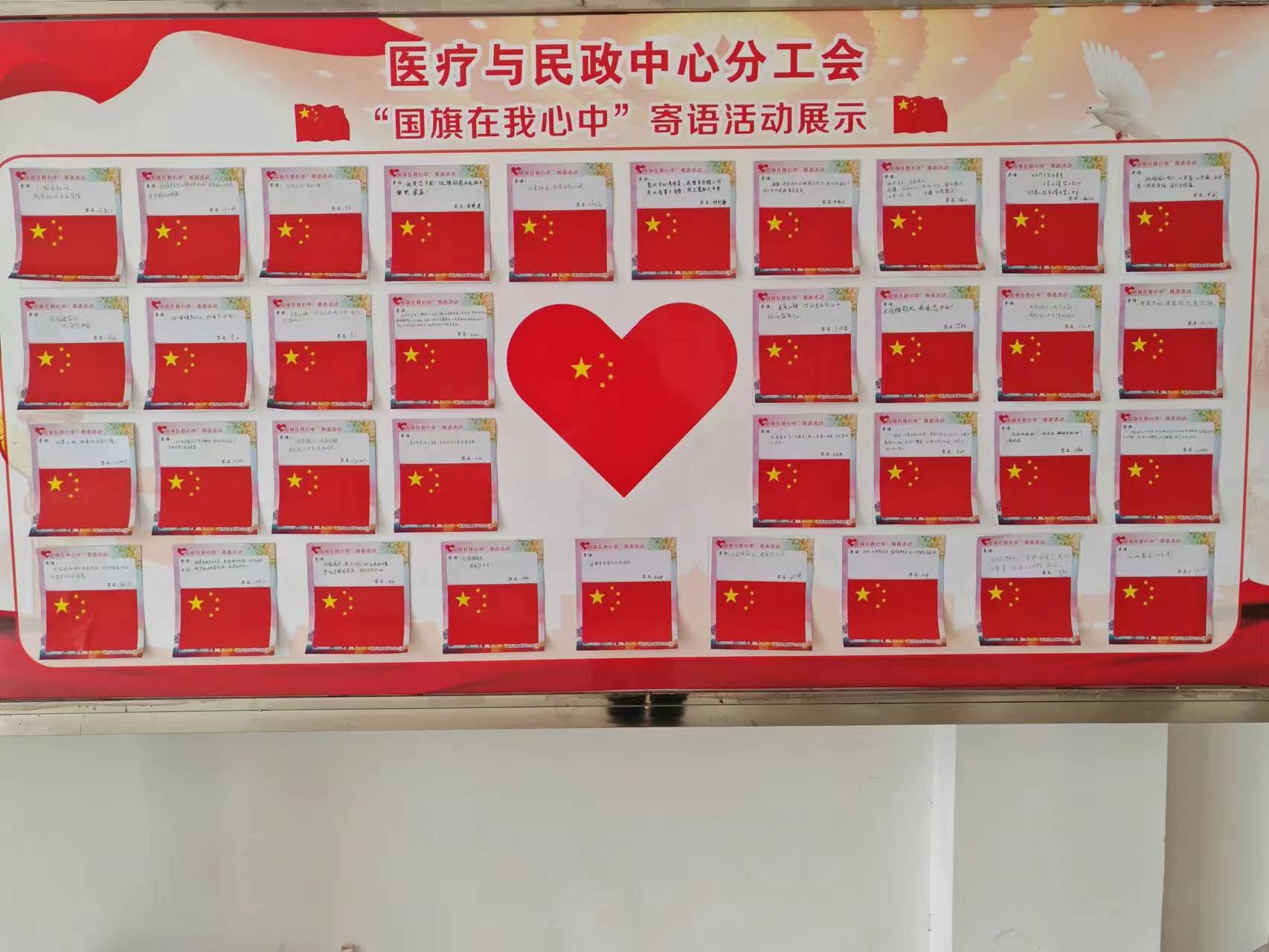 医疗与民政中心分工会举行《国旗法》专题宣传教育暨国旗寄语活动(图5) 医疗与民政中心分工会举行《国旗法》专题宣传教育暨国旗寄语活动(图5)