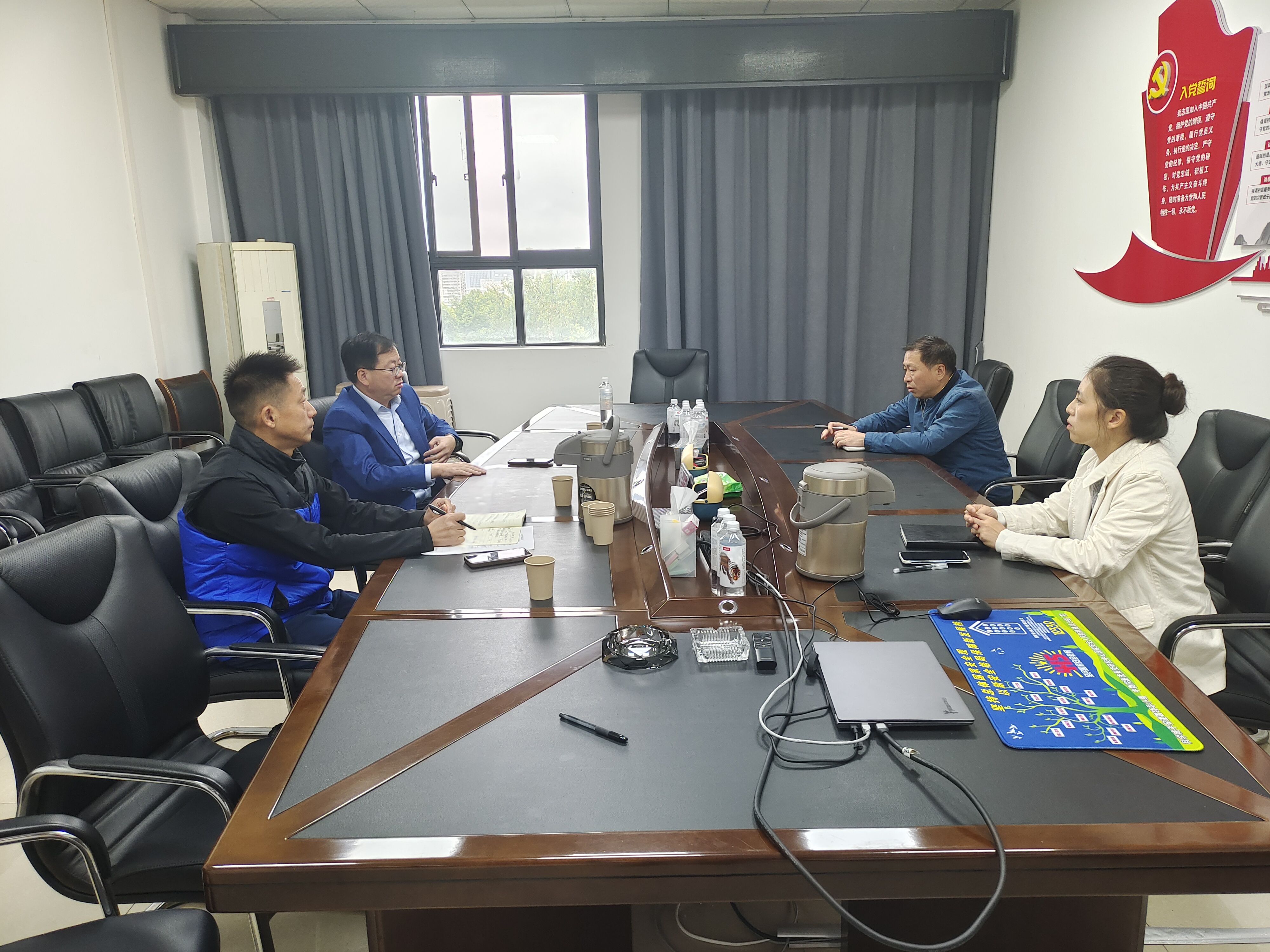 谋划九华府片区出行服务 前期调研协调工作有序展开(图1) a89460db41e787f239ef472a42119dbd.jpg