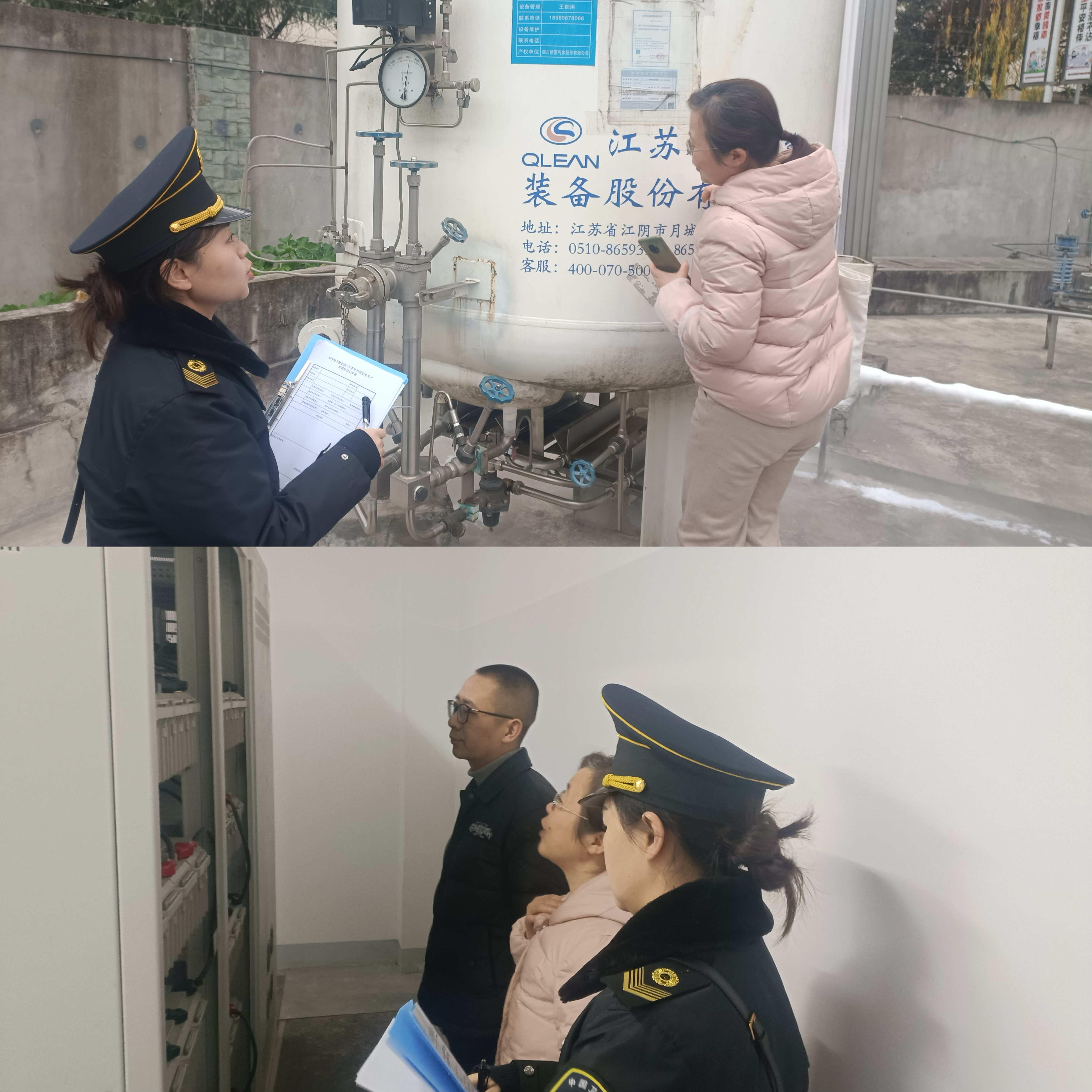 科学城卫健委开展“百安”“冬春行动”专项检查 筑牢医疗机构春节安全生产防线(图2)