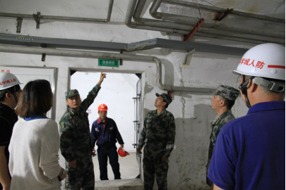 中物院武装部开展集中年休假前安全检查(图1)